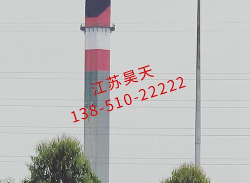 煙囪刷航標(biāo)漆